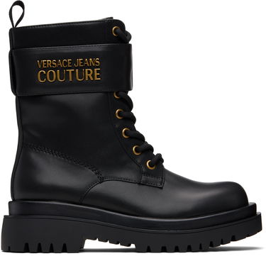 Tenisky a topánky Versace Versace Jeans Couture Logo Hardware Boots Čierna | E79VA3S64_E71570, 0