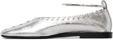Tenisky a topánky Jil Sander Ring Ballerina Flats Metalická | J15WZ0009_P4836, 2