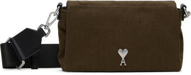 Taška cez rameno AMI AMI de Coeur Canvas Lunch Box Bag Zelené | ULL187.AW0074, 0