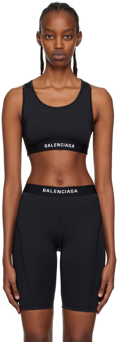 Podprsenka Balenciaga Elastic Sport Bra Čierna | 744197 4C3B2, 0