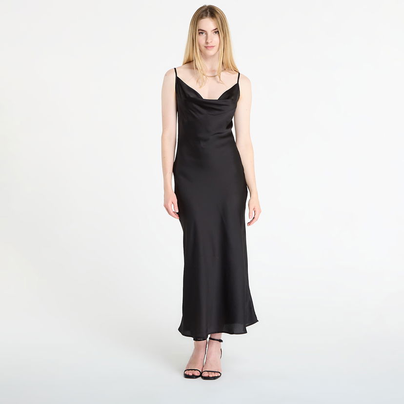 Šaty GUESS GUESS Akilina Cowl Neck Slip Dress Čierna | W5GK85WH9C2-JBLK