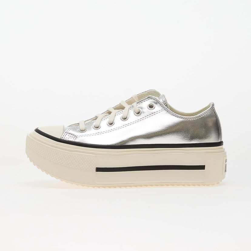 Tenisky a topánky Converse Chuck Taylor All Star Lift Double Stack Metalická | A16406C