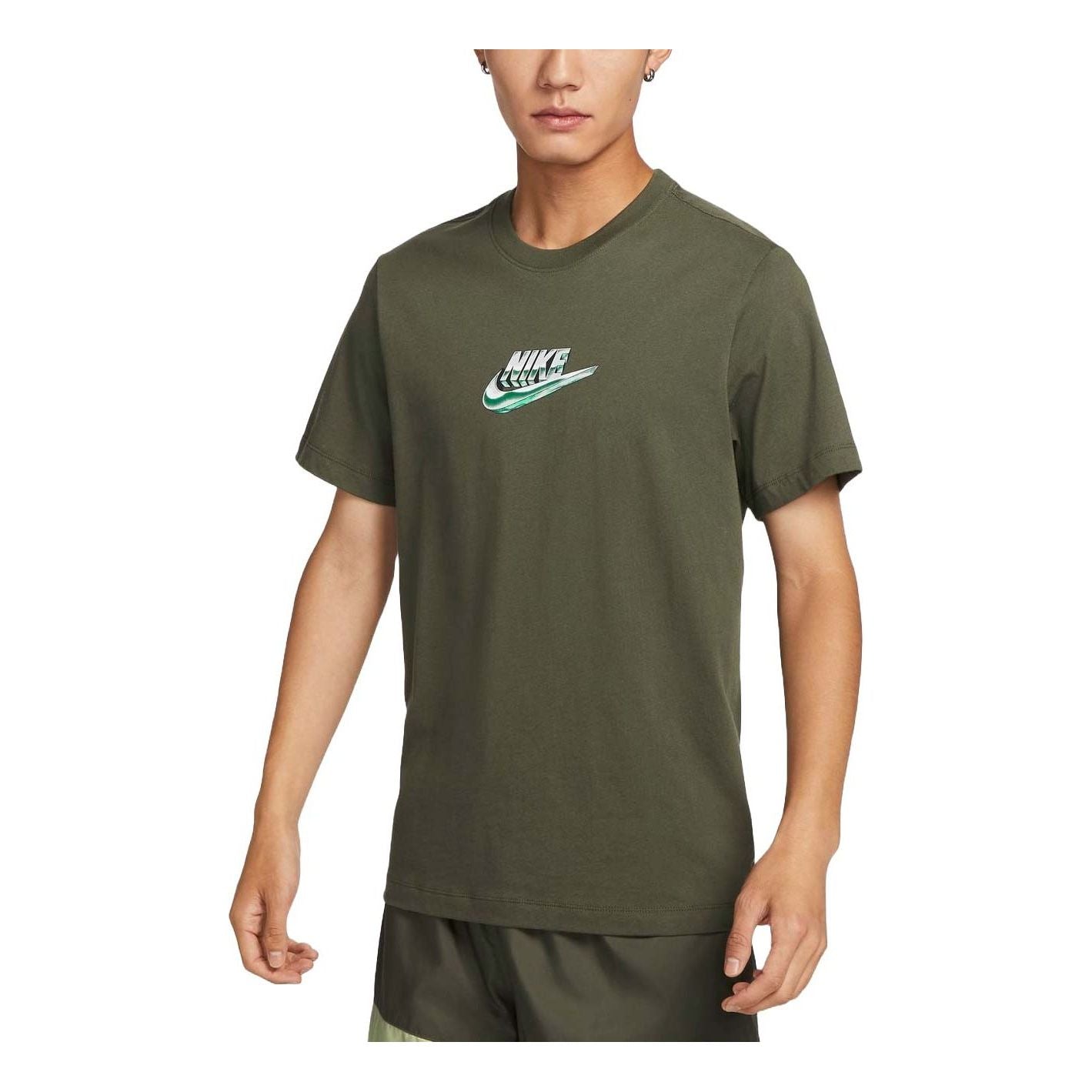 Tričko Nike Sportswear Graphic T-Shirt Zelené | FZ5398-325, 0