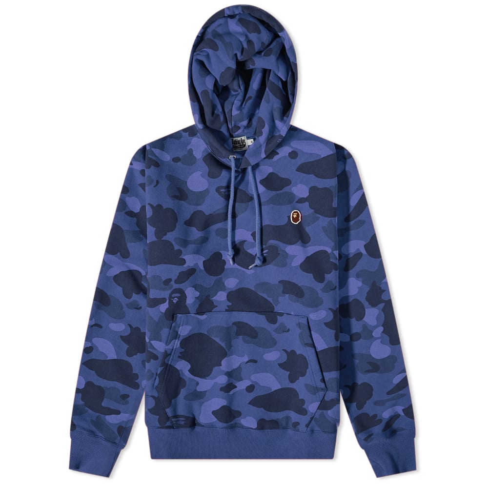 A Bathing Ape Color Camo One Point Ape Head Pullover Hoody