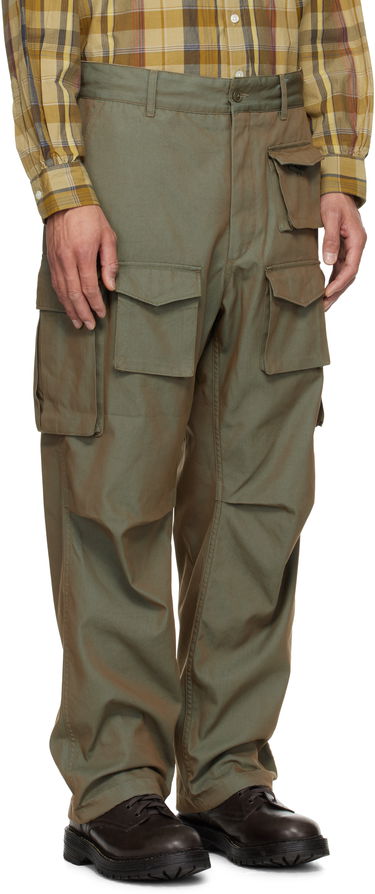 Cargo nohavice Engineered Garments Engineered Garments FA Cargo Pants Zelené | 25S1F016, 4