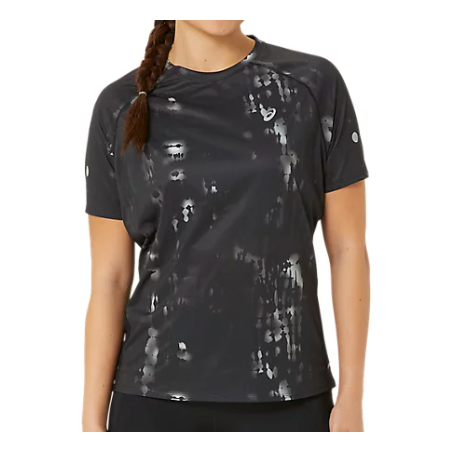 Tričko Asics Road Lite-Show Printed Running T-Shirt Čierna | 2012D073-002, 0