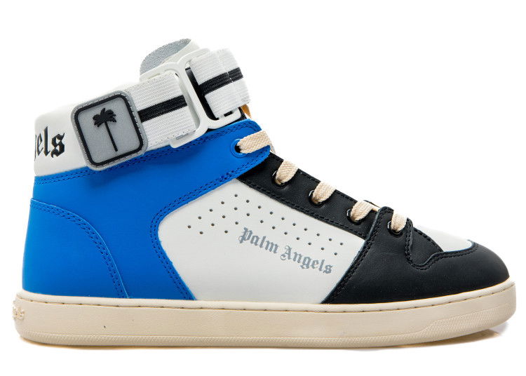 Tenisky a topánky Palm Angels Palm 1 High Top White Modrá | PMIA077F22LEA0010145, 0