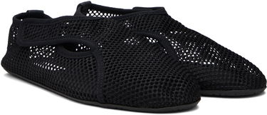 Tenisky a topánky Alaïa ALAÏA Fishnet Ballerina Flats Čierna | AA3A065TK050, 3