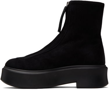 Oblečenie The Row The Row Zipped I Suede Boots Čierna | F1144-L25, 2