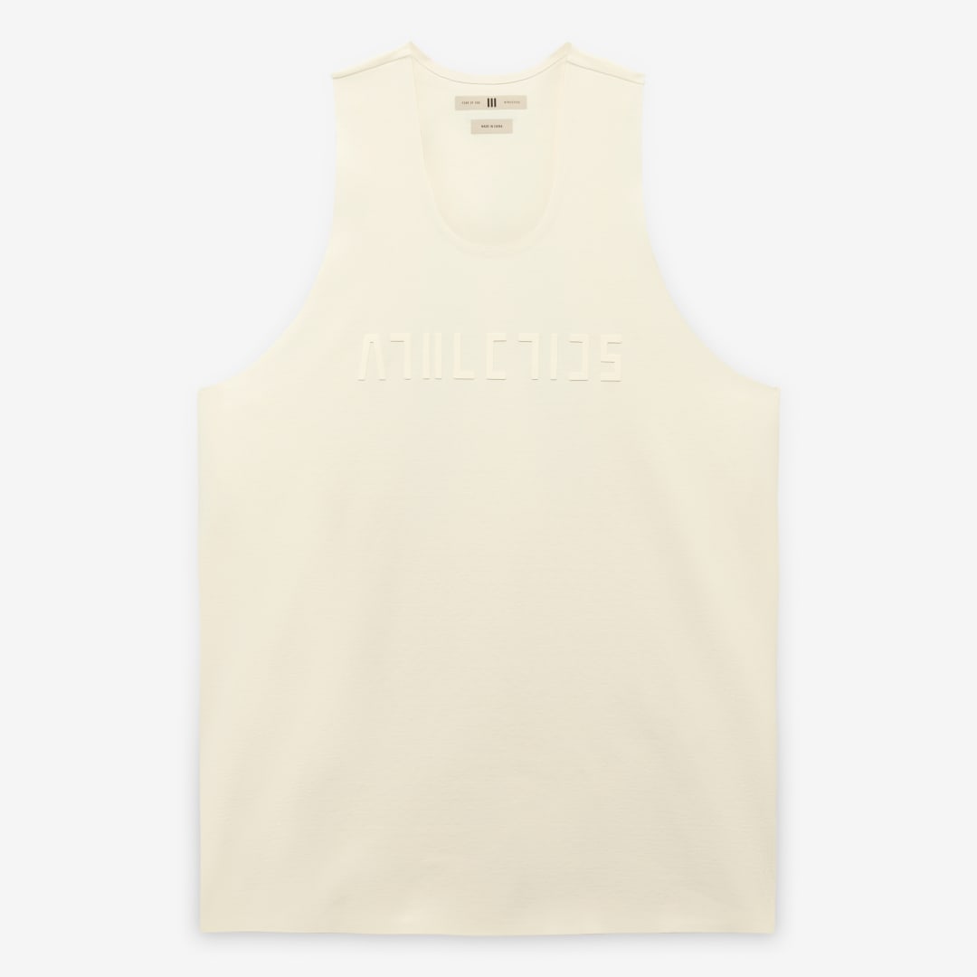 Tielko adidas Performance Fear of God Athletics Quickdry Jersey Performance Tank Top Biela | JZ4906, 0