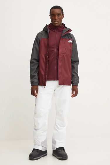 Vetrovka The North Face Quest Triclimate Three-In-One Outdoor Jacket Červená | NF0A3YFH7OK1, 2