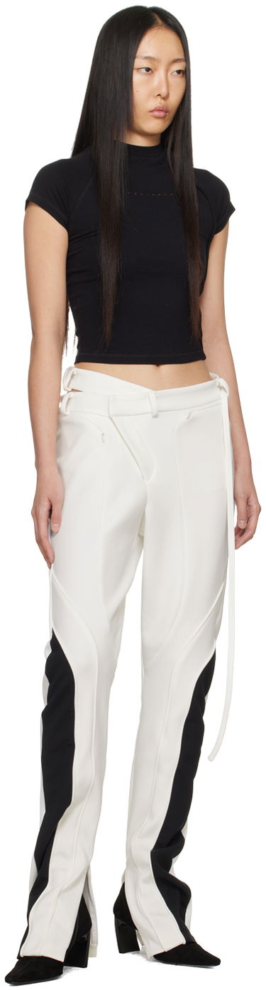Nohavice Ottolinger Ottolinger Asymmetric Trousers Čierna | 2303503, 3