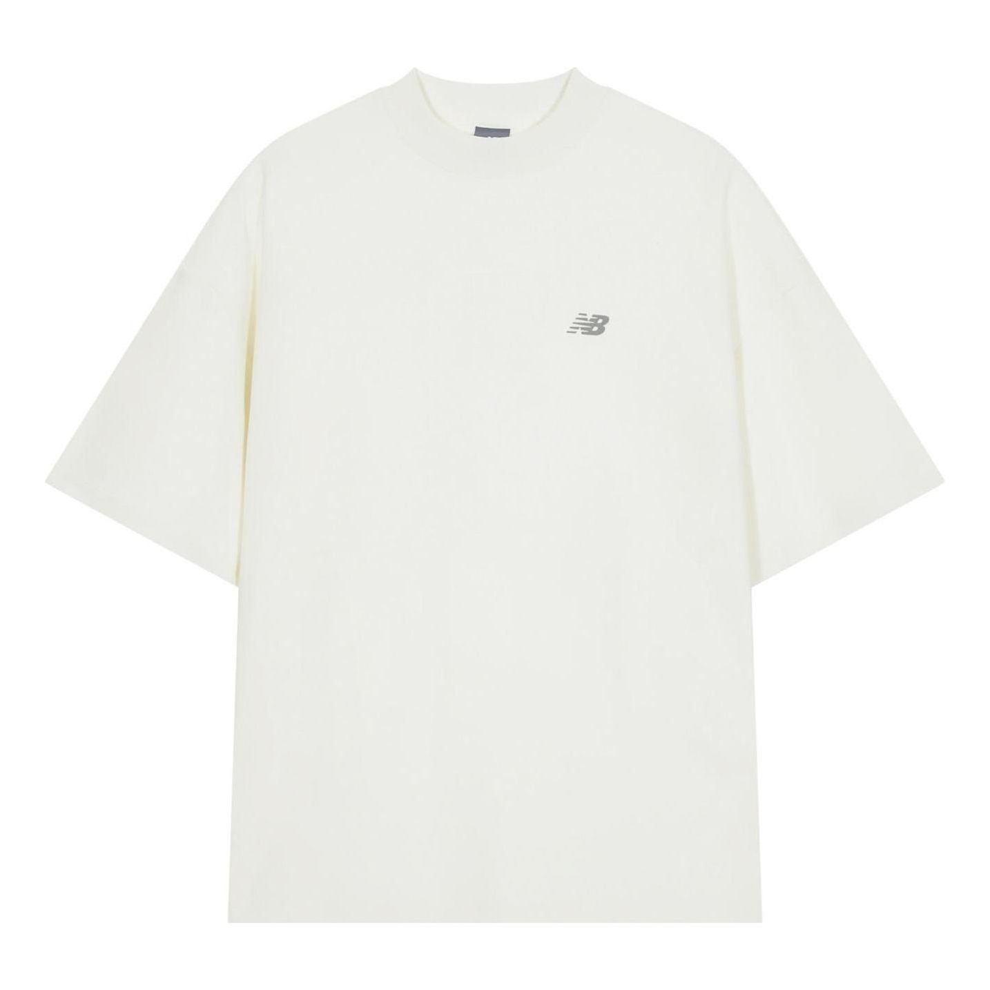 Tričko New Balance Logo Cotton T-Shirt Biela | AMT41333-CIC, 0