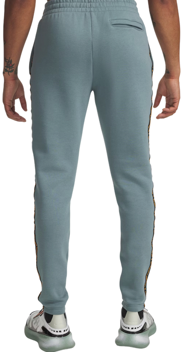 Tepláky Under Armour Icon Fleece Jogger Taping Tyrkysová | 1389358-587, 1