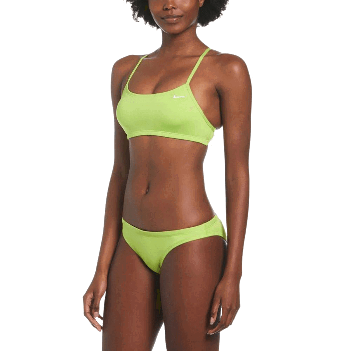 Plavky Nike Racerback Bikini Set Zelené | NESSA211-312, 0