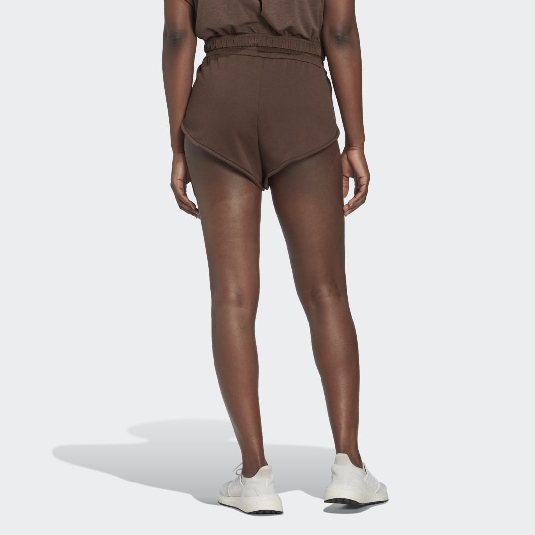 Šortky adidas Performance Hyperglam Mini Shorts Hnedá | HM8165, 1