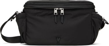 Taška cez rameno AMI AMI de Coeur Messenger Bag Čierna | ULL022.AW0021, 0