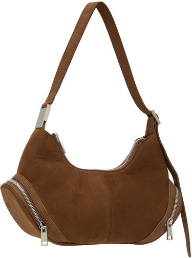Taška cez rameno OSOI Suede Shoulder Bag Hnedá | 24FWB03013048, 1