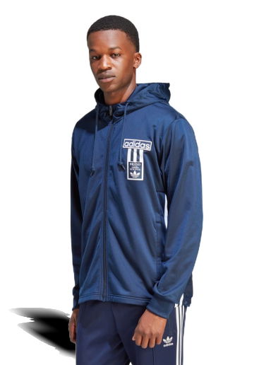 Mikina adidas Originals Adicolor Adibreak Full-Zip Hoodie Navy | IN8081