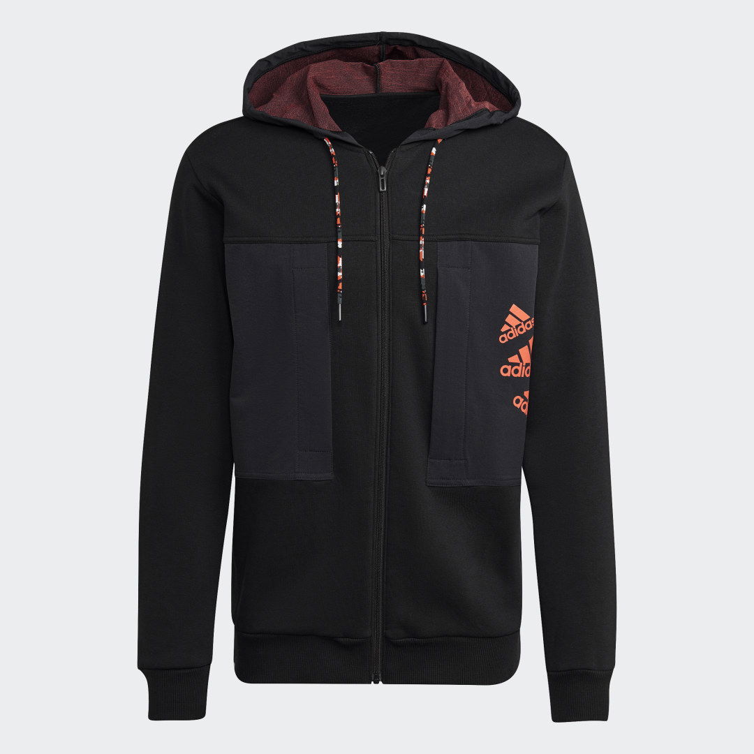 Essentials BrandLove Fleece Full-Zip Hoodie