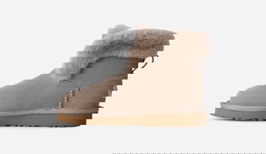 Tenisky a topánky UGG Classic Mini Posy Boot Suede Béžová | 1174632K-CBBLG, 2