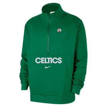 Mikina Nike Boston Celtics Club Courtside Half-Zip Top Zelené | FZ7708-312, 1