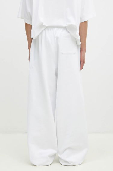 Tepláky VETEMENTS VETEMENTS Embroidered Logo Sweatpants Biela | UA66SP630W, 2