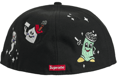 Klobúk Supreme New Era x Characters S Logo "Black" Čierna | SS22H85 BLACK, 1