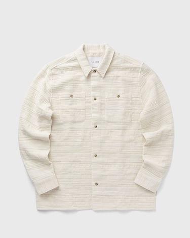 Košeľa Les Deux Jonas Stripe Overshirt Biela | 1000121-215, 2