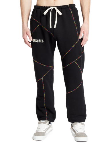 Tepláky Pleasures Vein Sweatpants Čierna | P23W033 BLACK