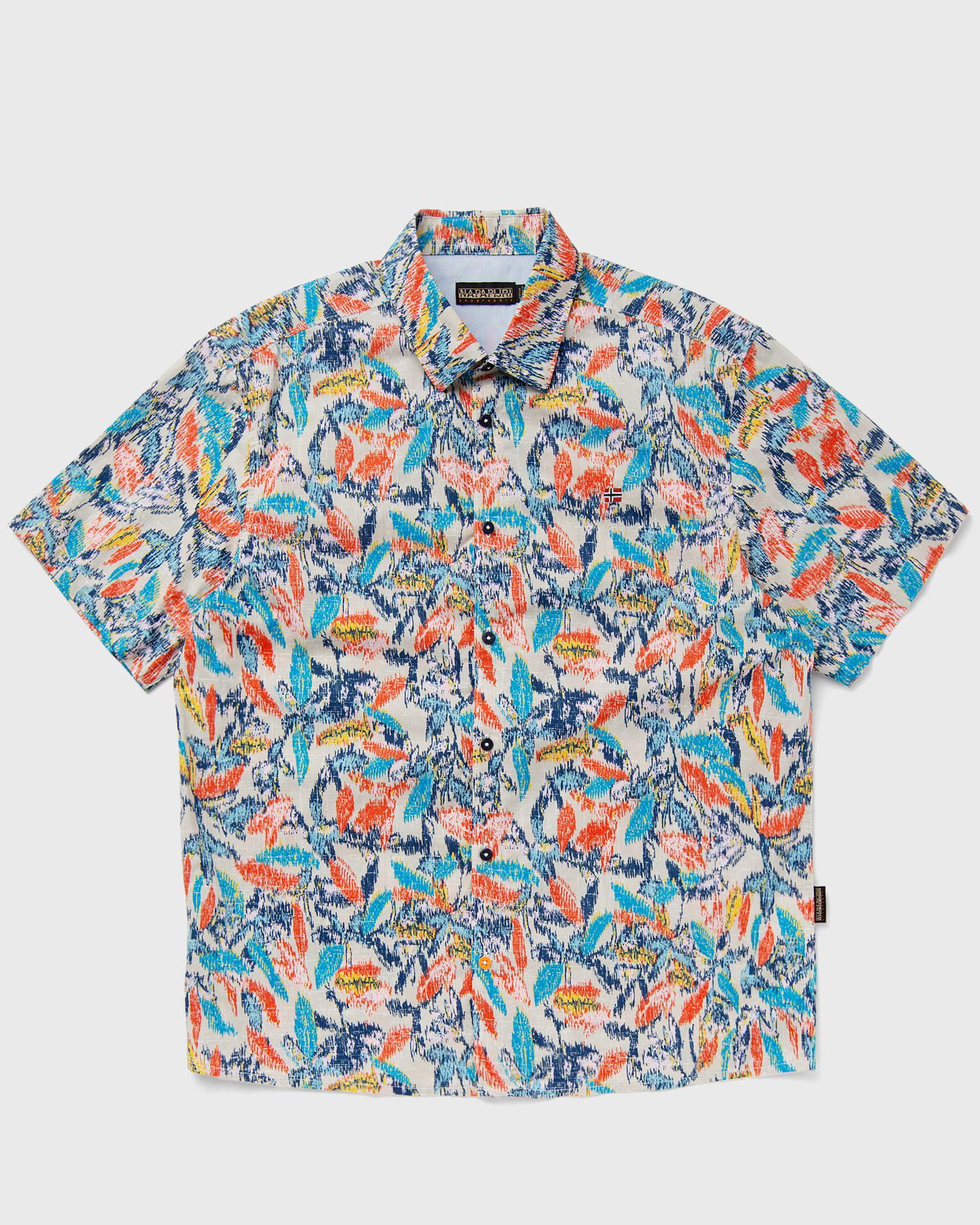 Košeľa Napapijri G-RONGE S/S Shirt Rôznofarebný | NP0A4HX1F6B1, 0