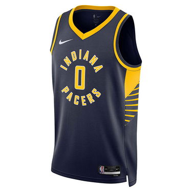 Dres Nike Dri-FIT NBA Indiana Pacers Icon Edition 2022/23 Swingman Jersey Navy | DN2007-424, 1