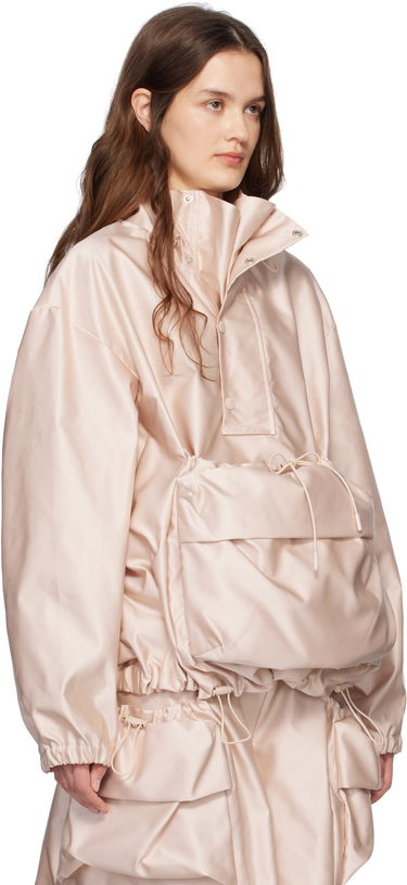 Vetrovka Simone Rocha Simone Rocha Drawstring Cargo Flap Pocket Jacket Ružová | 6117 1221, 1