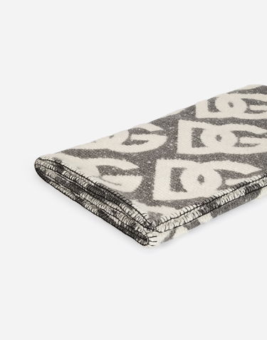 Home decor Dolce & Gabbana Wool, Silk, And Cashmere Blanket - Plaid Onesize Šedá | TCE012TCAN1U0008, 3