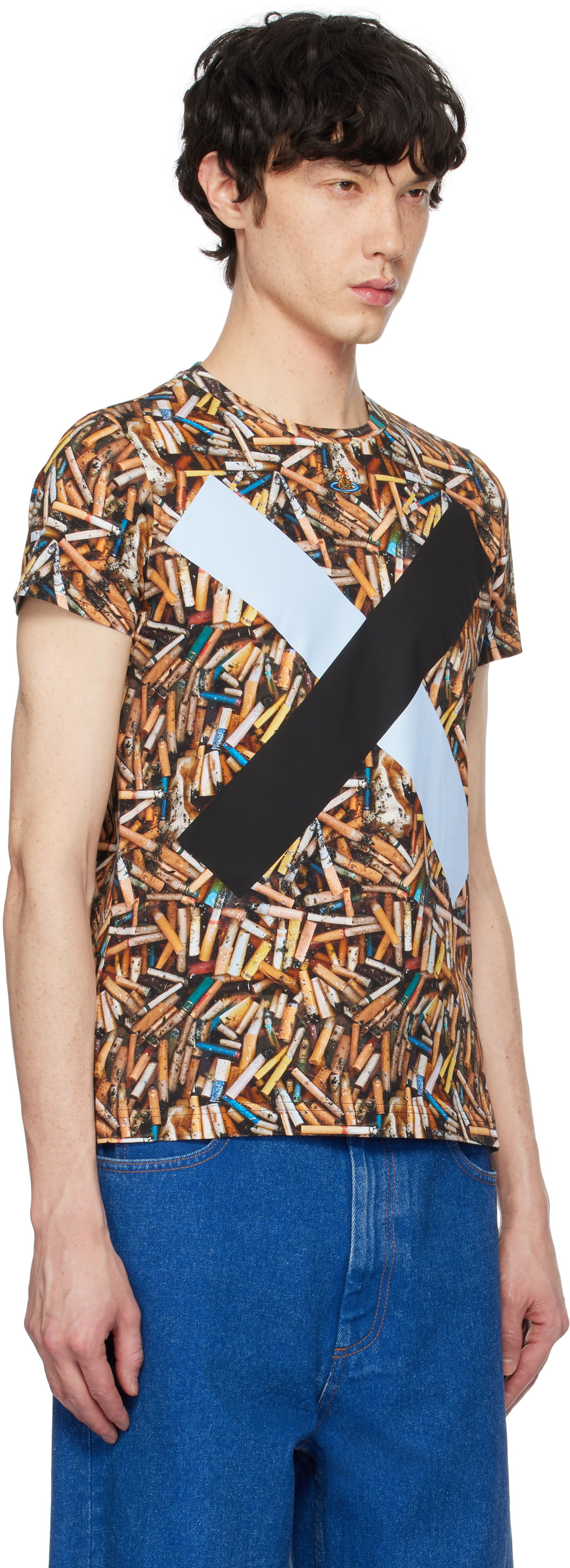 Tričko Vivienne Westwood Vivienne Westwood Cigarette Print T-Shirt Rôznofarebný | 3G01001G-J006E-, 1