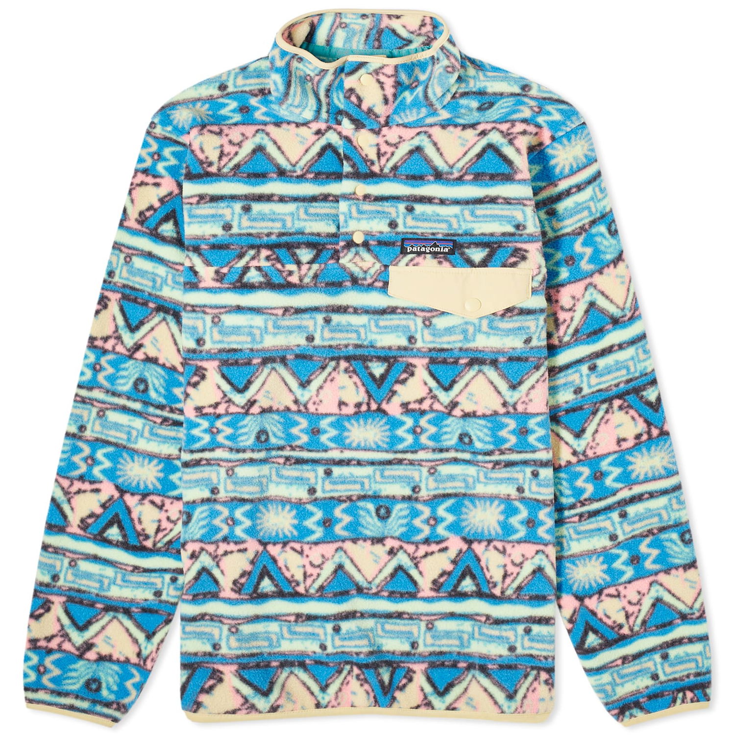 Mikina Patagonia Lightweight Synch Snap T Pullover Rôznofarebný | 25455-HHP, 0