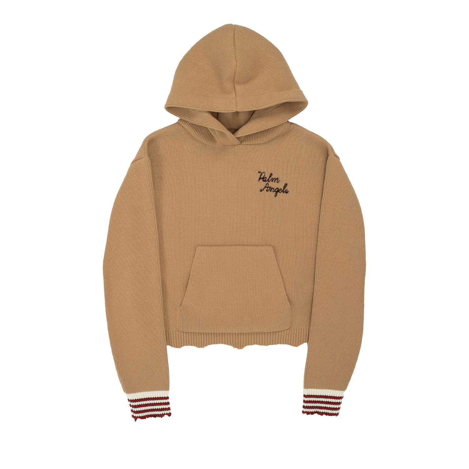 Mikina Palm Angels Angel Hoodie Béžová | PWHA047F22KNI0016010, 1