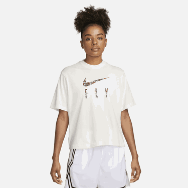Tričko Nike Dri-FIT Swoosh Fly Biela | FN1219-110, 0