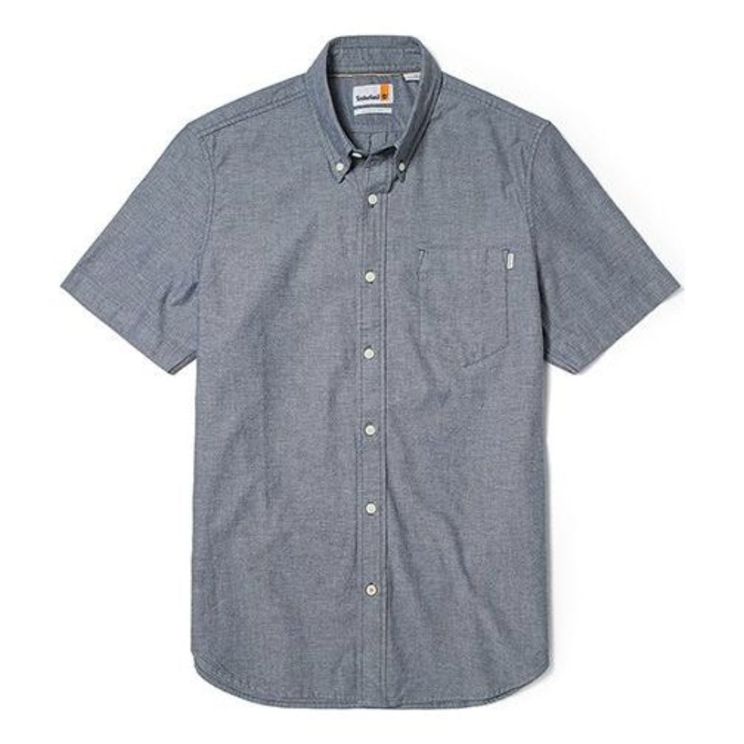 Košeľa Timberland Outdoor Short Sleeve Shirt Modrá | A2FN6-B68, 0