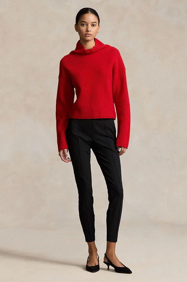 Sveter Polo by Ralph Lauren Wool Turtleneck Sweater Červená | 211910459, 2