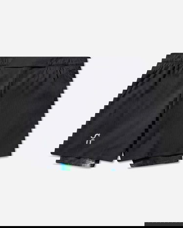 Šortky On Running Pace 2-in-1 Textured Running Shorts Čierna | 1MF10813398 002, 2