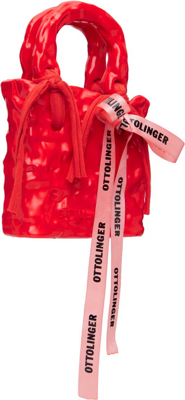 Kabelka Ottolinger Bow Signature Ceramic Bag Červená | 126-901826-01, 1