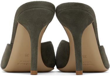 Šperky Miaou GIABORGHINI Edition June Suede Mules Zelené | JUMU-LNLS, 1