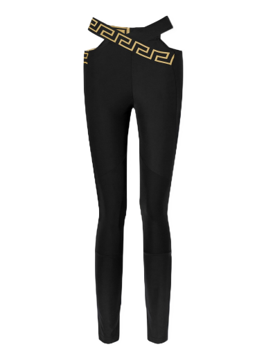 Legíny Versace Greca Sports Leggings Black Čierna | 1008681-1A06229-1B000