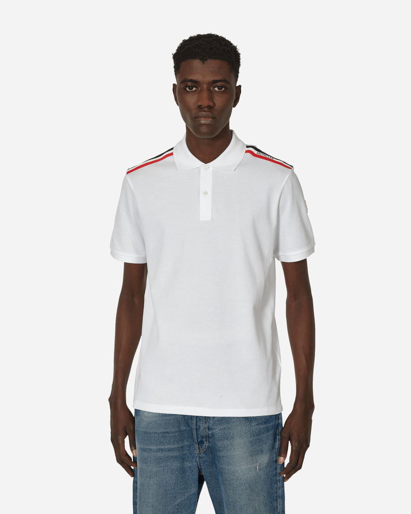 Košeľa Moncler Striped Polo Shirt Biela | 8A0002089A16 002