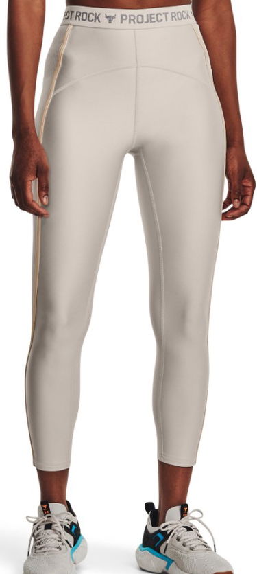 Legíny Under Armour Project Rock HG Ankle Leggings Béžová | 1377463-289, 0