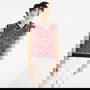 Wales Bonner Leopard Print Knit Vest