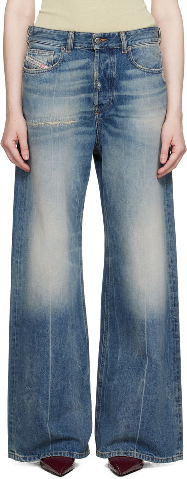 Džínsy Diesel Relaxed 1996 D-Sire 09l47 Jeans Modrá | A06925 09L47, 0