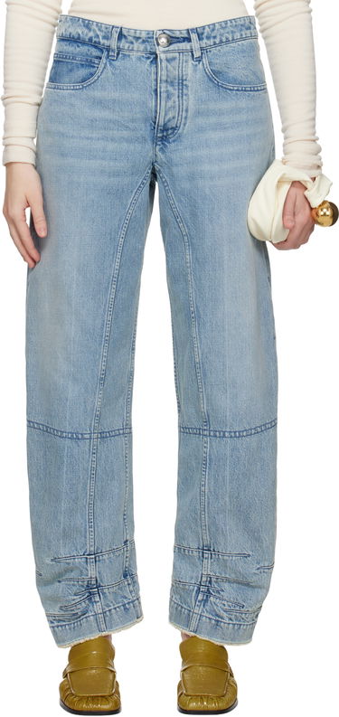 Džínsy Jil Sander Jil Sander Darted Jeans Modrá | J02KA0332_J46463, 0