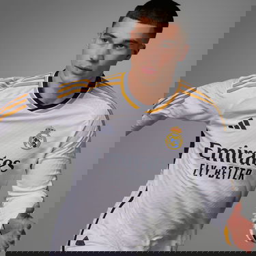 Dres adidas Originals Real Madrid 23/24 Long Sleeve Authentic Biela | IA9978, 6